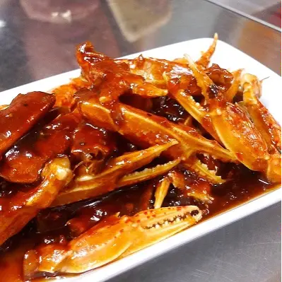 Hình ảnh Càng ghẹ rang me