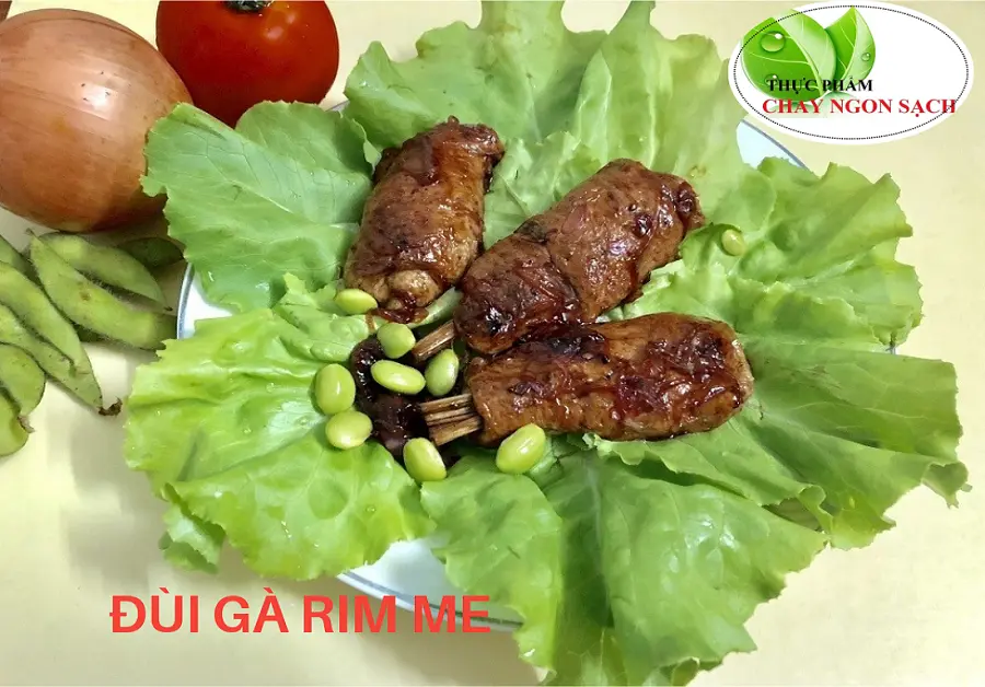 Hình ảnh đùi gà chay