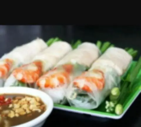 Hình ảnh Gỏi cuốn tôm - thịt luộc - tai heo - 5 cuốn