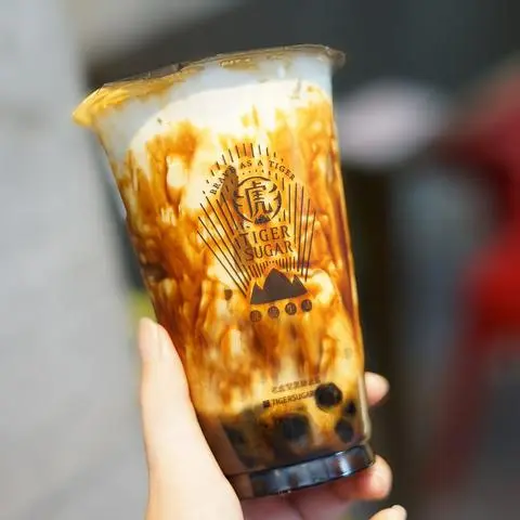 Hình ảnh Đường nâu trà đen sữa (M)