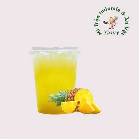 Hình ảnh Nước mía ép thơm - ly khổng lồ 800ml