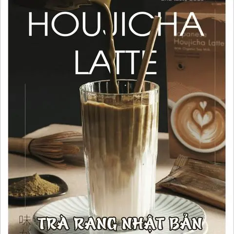 Hình ảnh HOUJICHA LATTE (Trà Rang Nhật Bản)