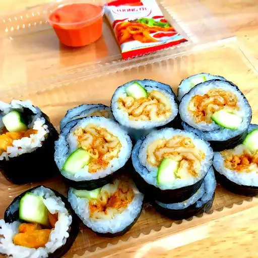 Hình ảnh Kimbap Chả Cá Chiên