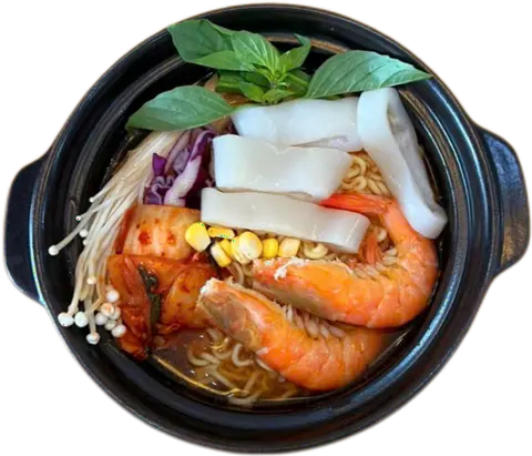 Hình ảnh MÌ KIM CHI TÔM MỰC