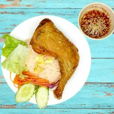 Hình ảnh Cơm Đùi Gà Sốt Thái - Lớn