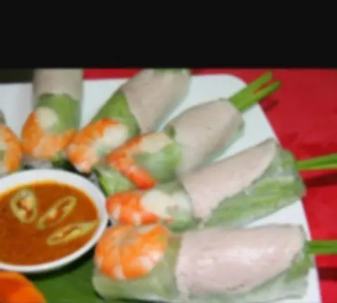 Hình ảnh Gỏi cuốn tôm thịt - 10 cuốn