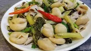 Hình ảnh Cải chua xào thú linh