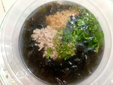 Hình ảnh Canh Rong Biển Thịt Bằm