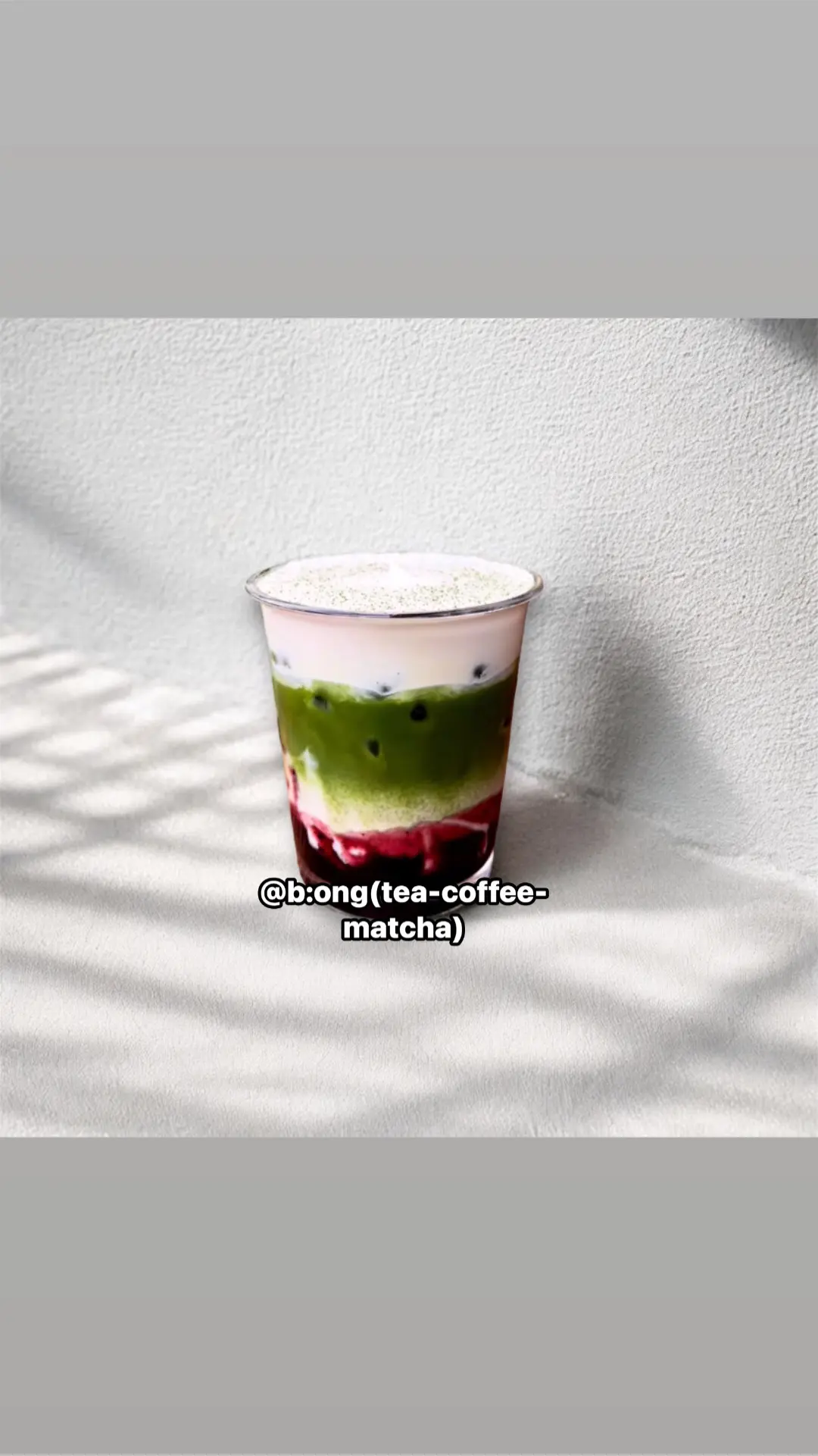 Hình ảnh Matcha Việt Quất Kem Muối  - 500ml