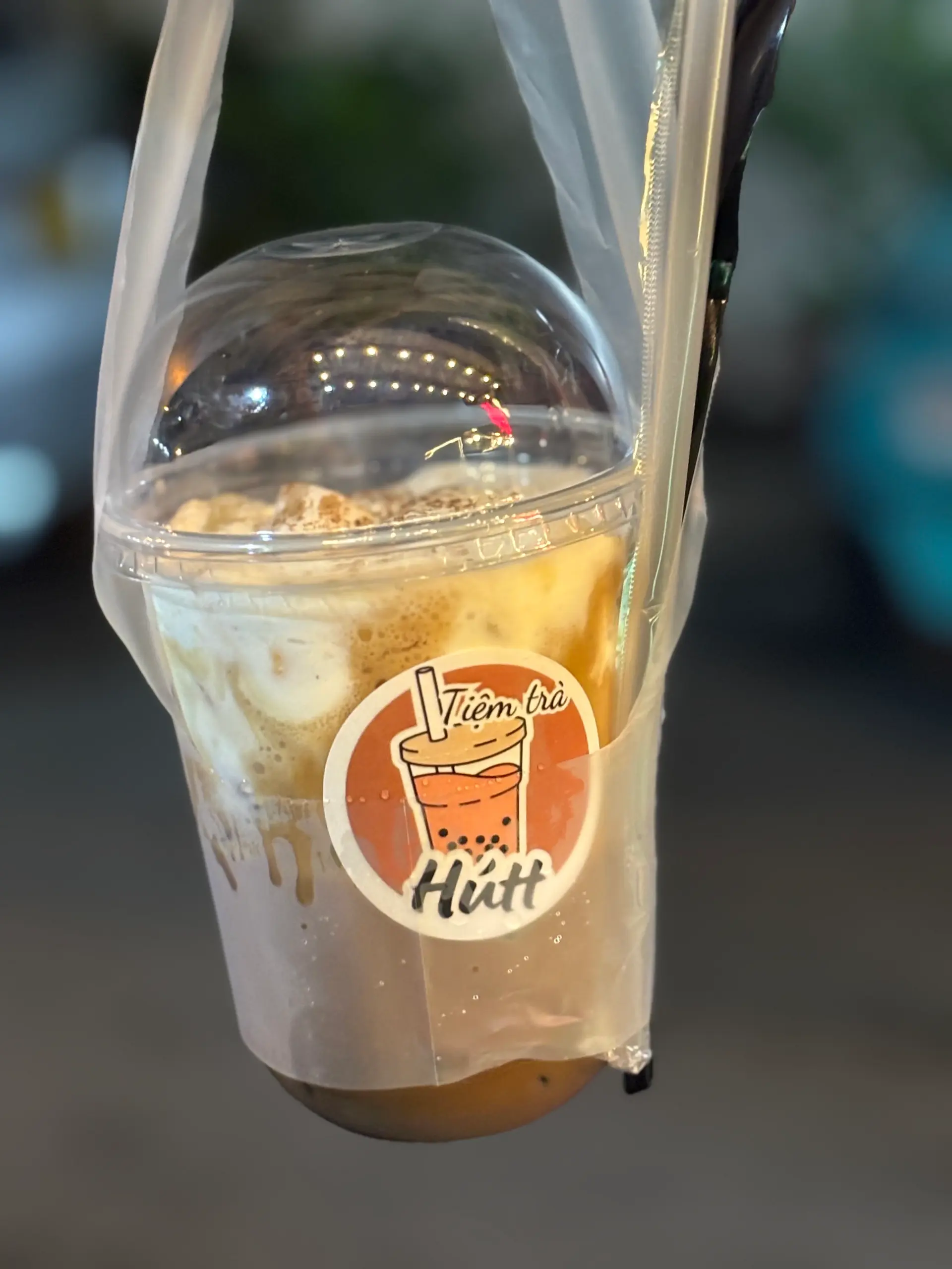 Hình ảnh Cafe sữa kem muối