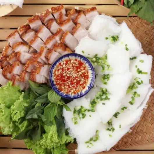 Hình ảnh Bánh Hỏi Heo Quay