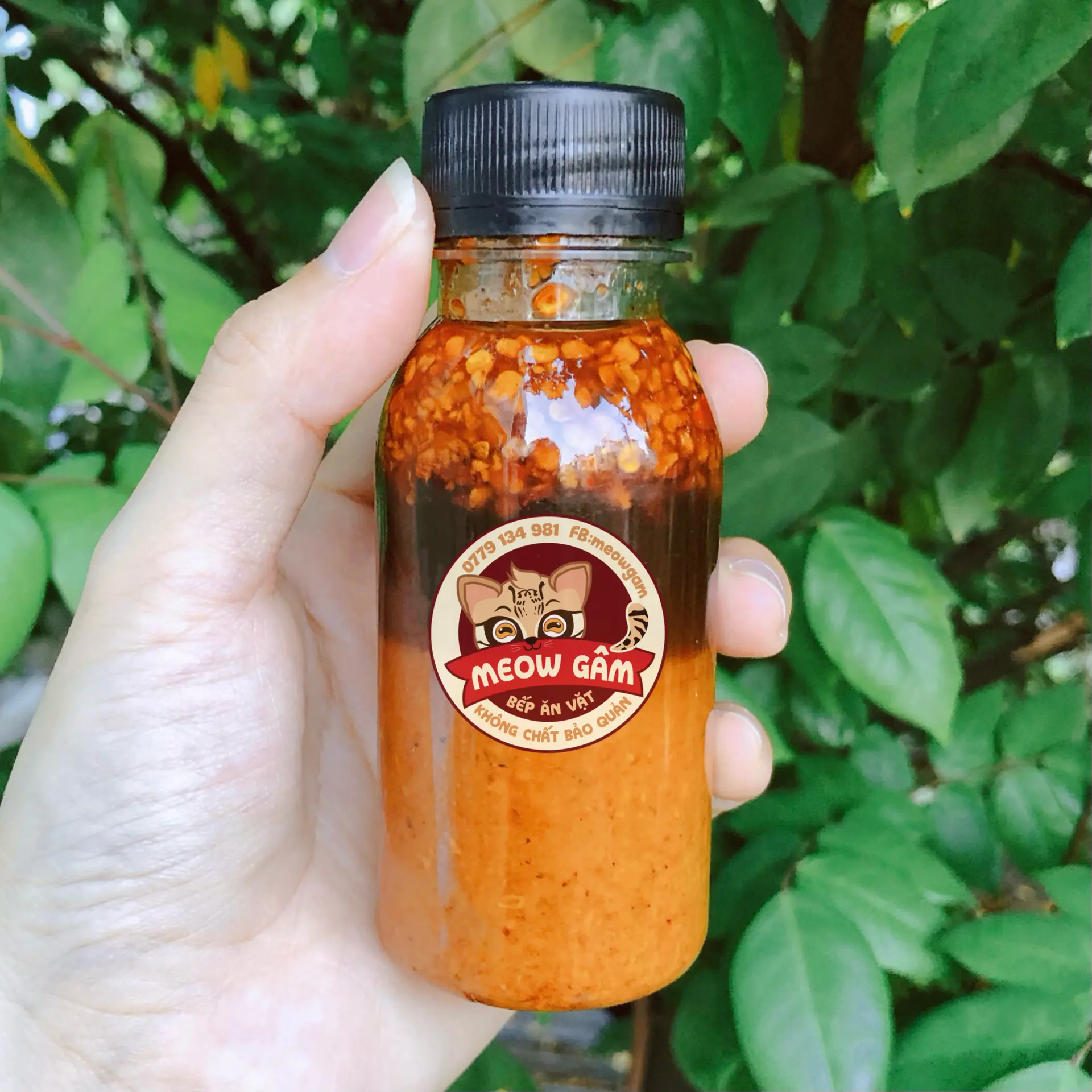 Hình ảnh Muối Tôm Tắc Siêu Cay (chai 170gr)
