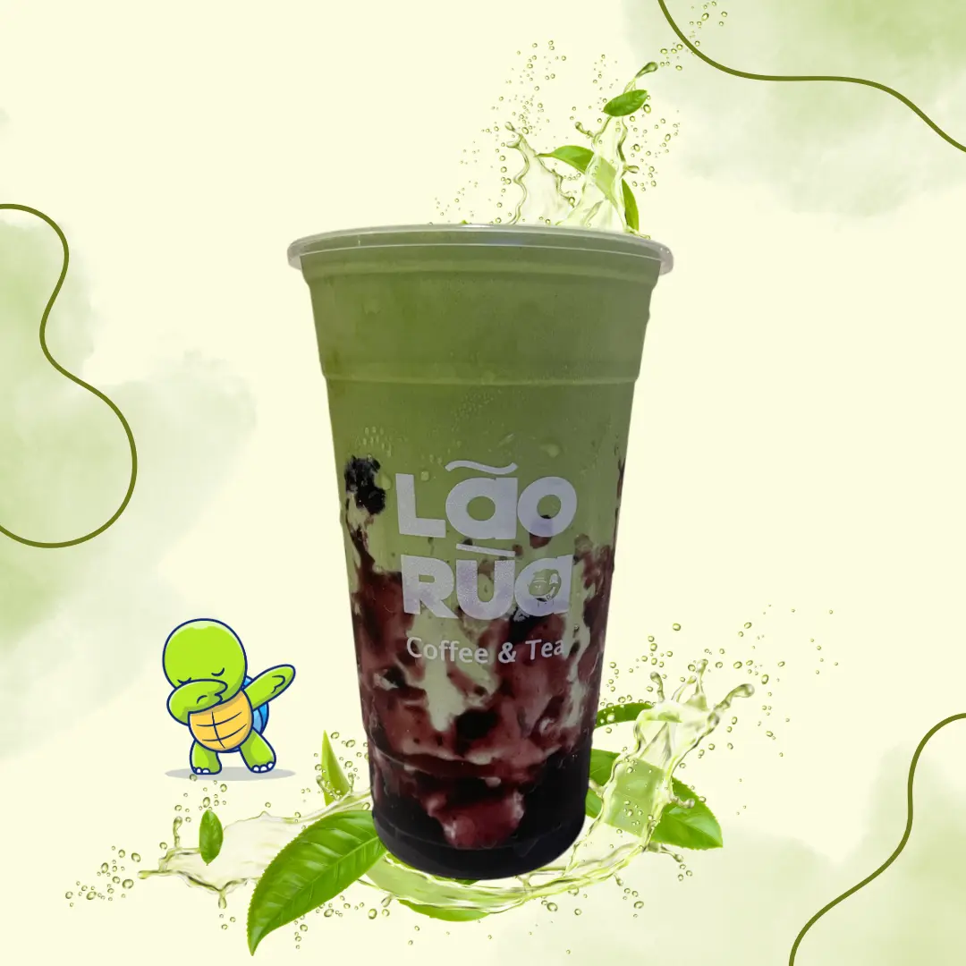 Hình ảnh Matcha Latte Việt Quất