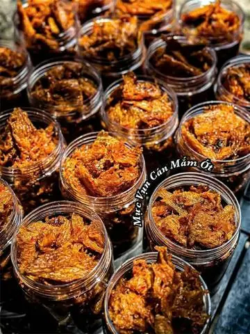 Hình ảnh Mực vụn cán mắm ớt