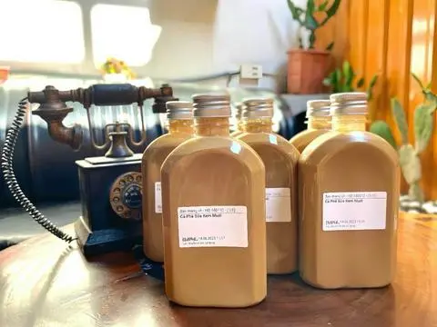 Hình ảnh Cà Phê Muối Chai (330ml)