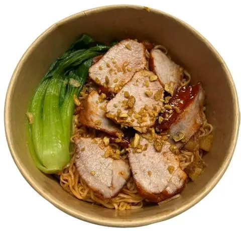 Hình ảnh Mì trộn xá xíu