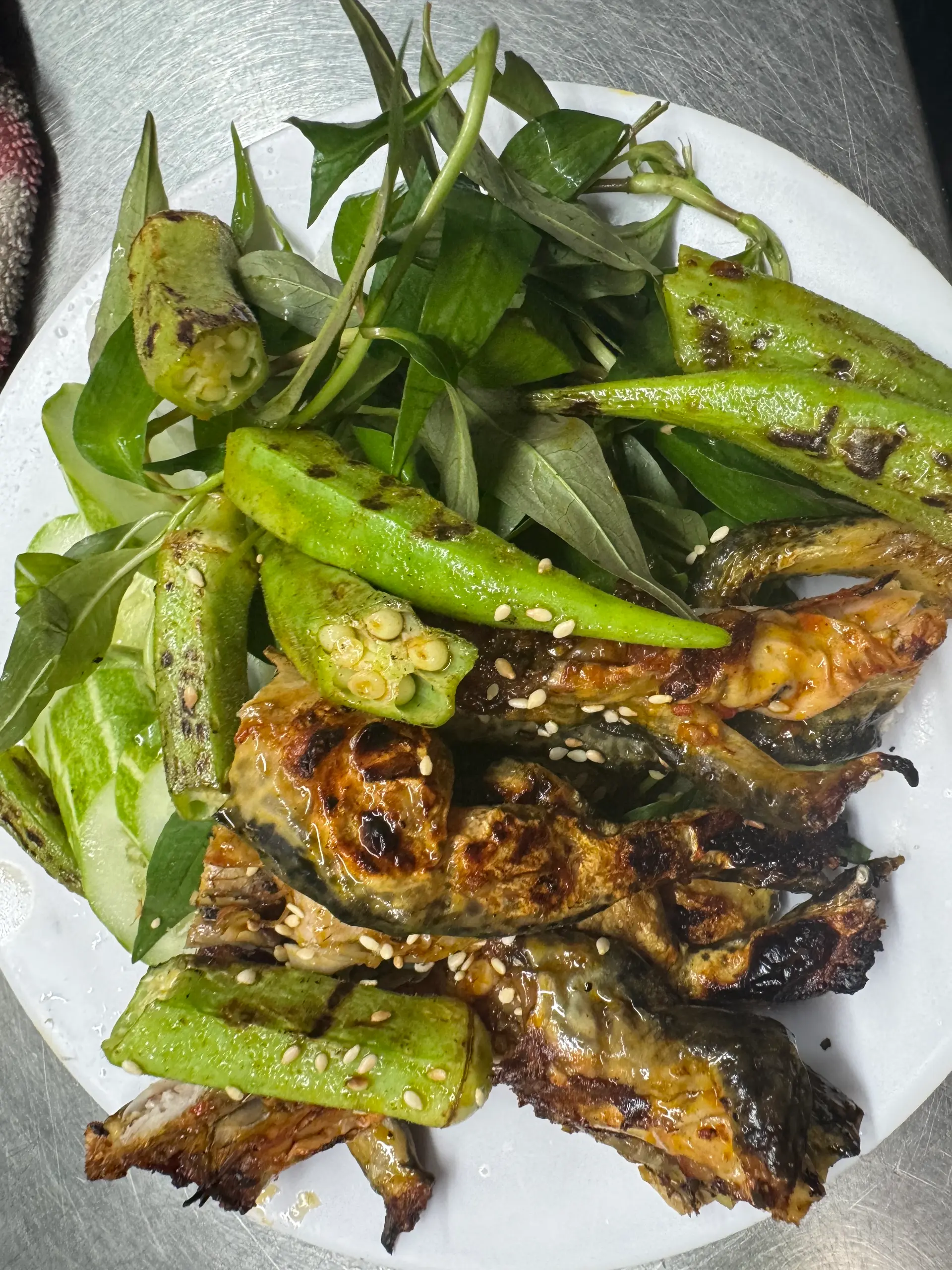 Hình ảnh Ếch Nướng (1 con)