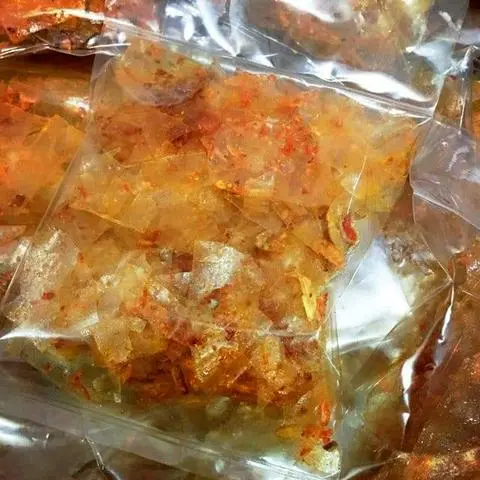Hình ảnh Bánh tráng sấy mắm tép