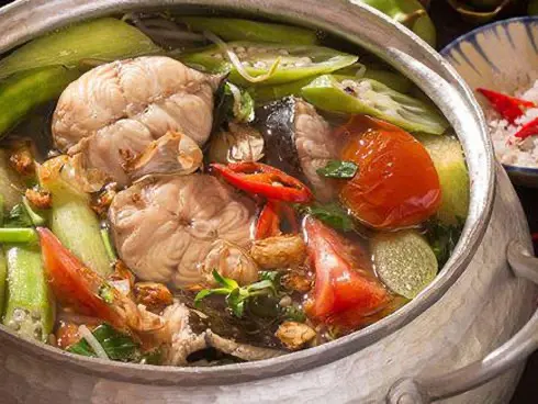 Hình ảnh Cơm Canh Chua Cá Basa
