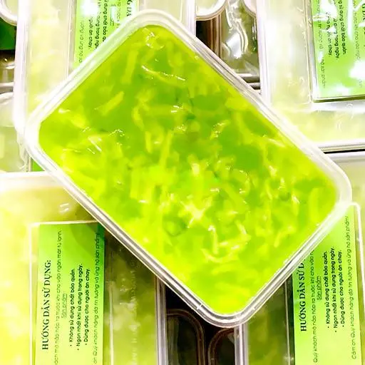 Hình ảnh Rau câu lá dứa (giòn) - hộp 600gram