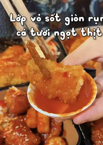 Hình ảnh Phi lê cá rán sốt - bơ tỏi 