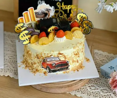Hình ảnh Bánh kem bắp phô mai size 20