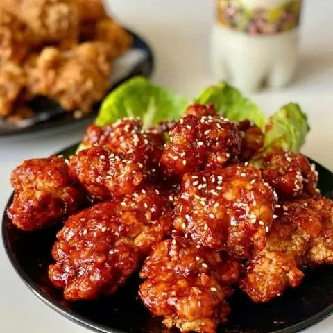 Hình ảnh Đùi Gà Rán Kèm Hủ Sốt Ngọt HQ - 1 Cái