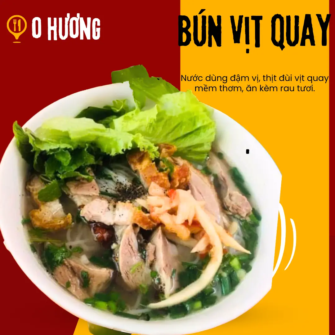 Hình ảnh Bún vịt quay