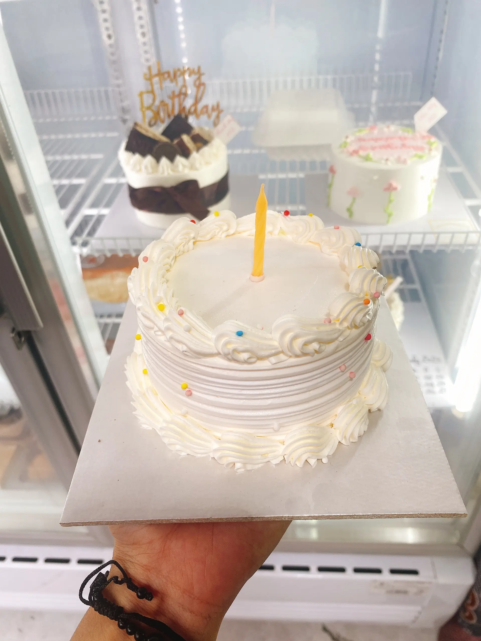 Hình ảnh Bánh kem bento sắc màu