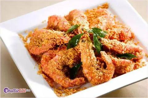 Hình ảnh Tôm rang muối hk