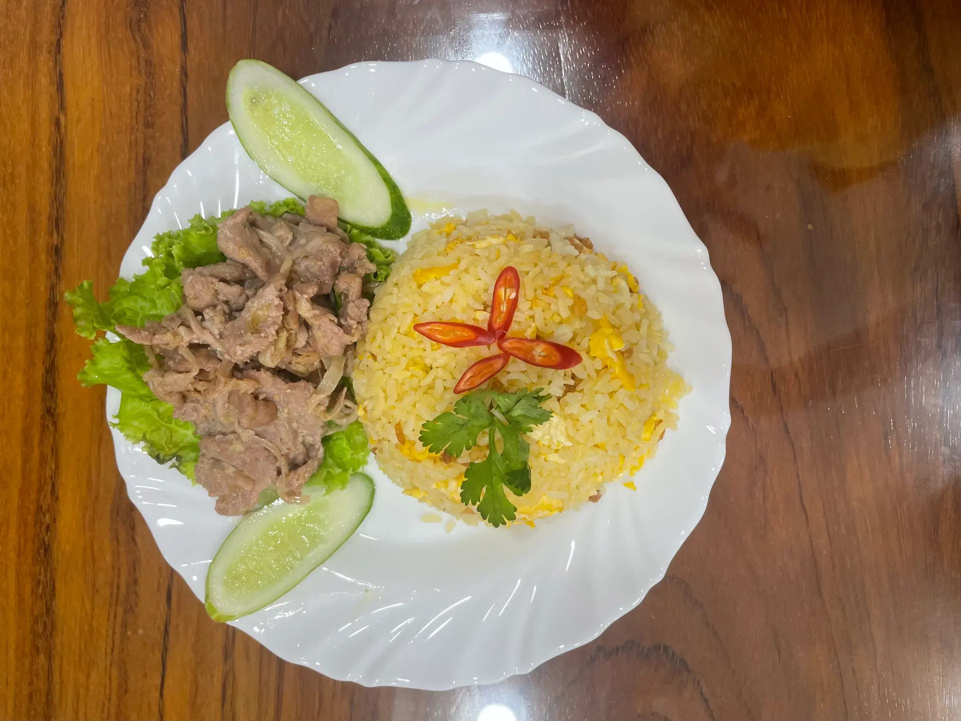 Hình ảnh Cơm chiên thịt bò