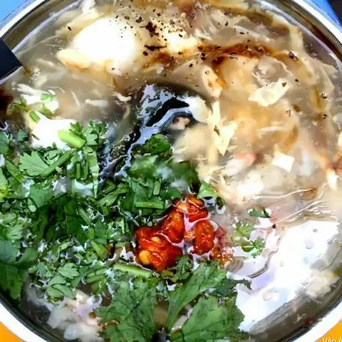 Hình ảnh Súp cua - thêm 1/2 trứng bách thảo
