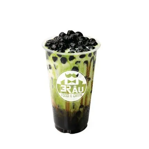 Hình ảnh Sữa tươi trân châu đường đen matcha