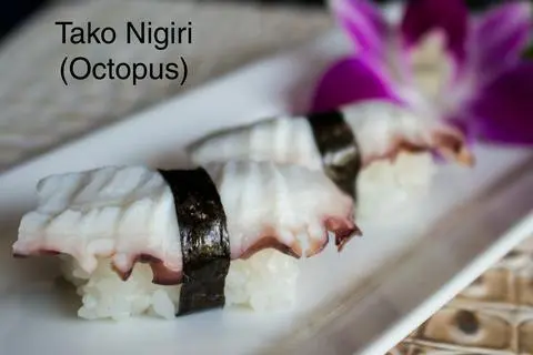 Hình ảnh tako nigiri 