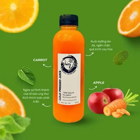 Hình ảnh M5 nước ép cà rốt - táo