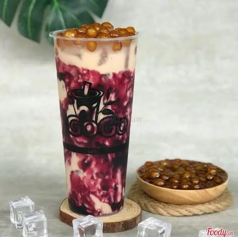 Hình ảnh Trà sữa nho
