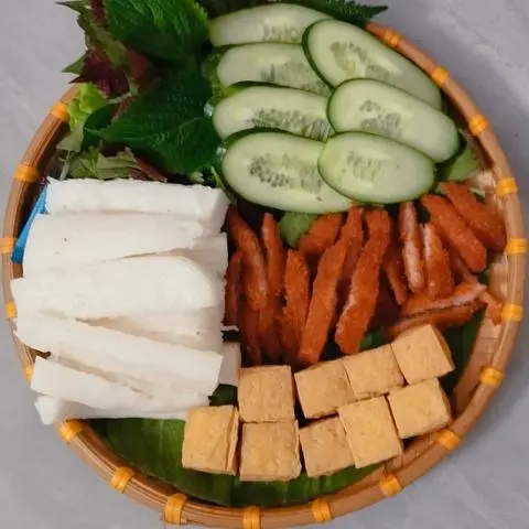 Hình ảnh Bún Đậu Nem Chua Rán