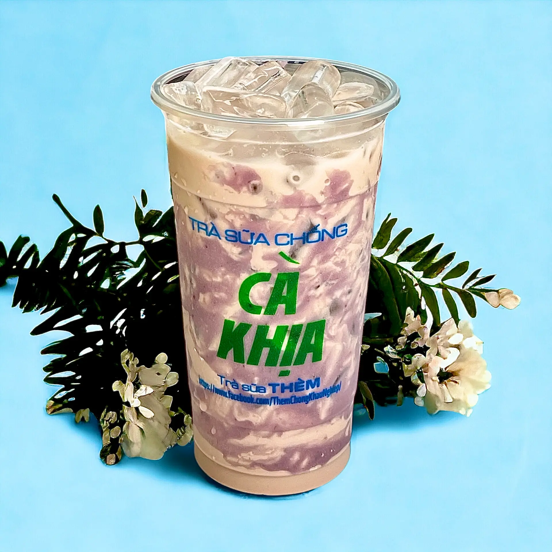 Hình ảnh Trà Sữa Khoai Môn Nghiền nát cuộc tình ta - Size L