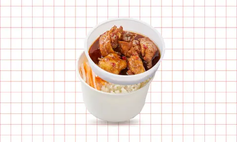 Hình ảnh Cơm Gà Kho Gừng