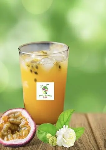 Hình ảnh Trà lài chanh dây (ly 700ml)
