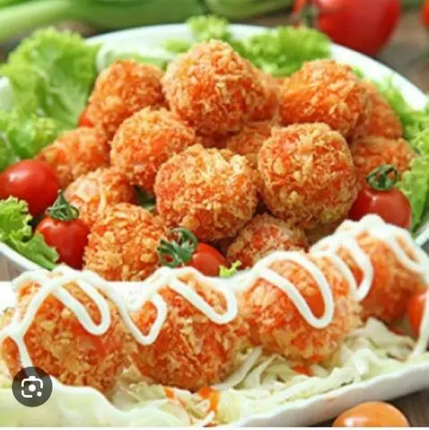 Hình ảnh cá sốt mayonnaise 1 cây 3 viên