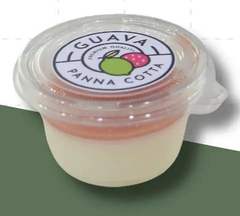 Hình ảnh Panna cotta ổi hồng