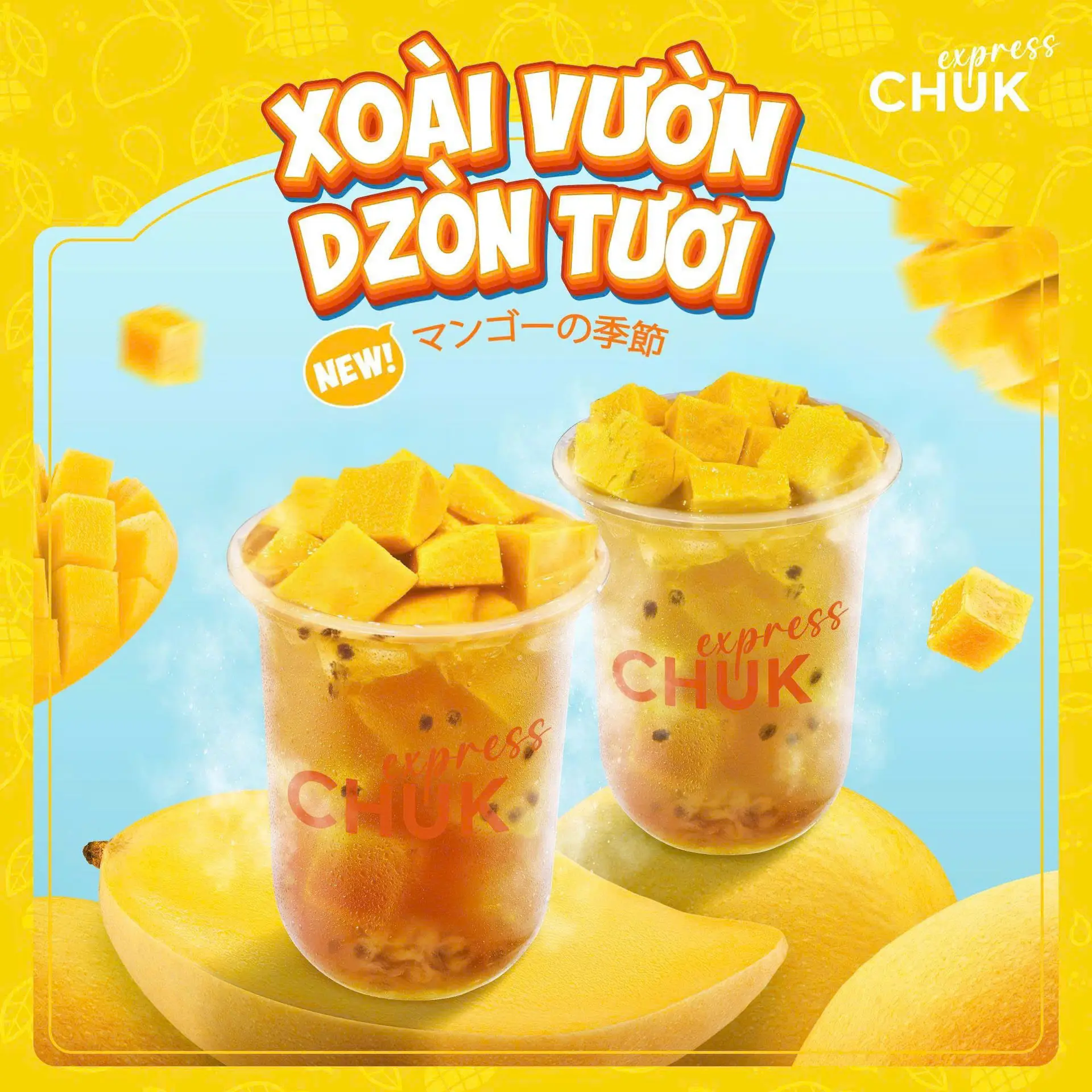 Hình ảnh [DEAL 48K] Combo 2 Oolong Xoài Keo Lỳ
