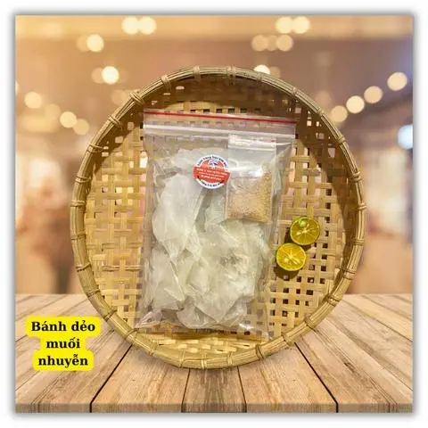Hình ảnh Bánh Tráng Dẻo Muối Nhuyễn (Ăn chay được)