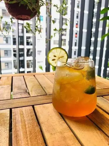 Hình ảnh Trà Trái Nhãn+Sương Sáo Ly Khổng Lồ 