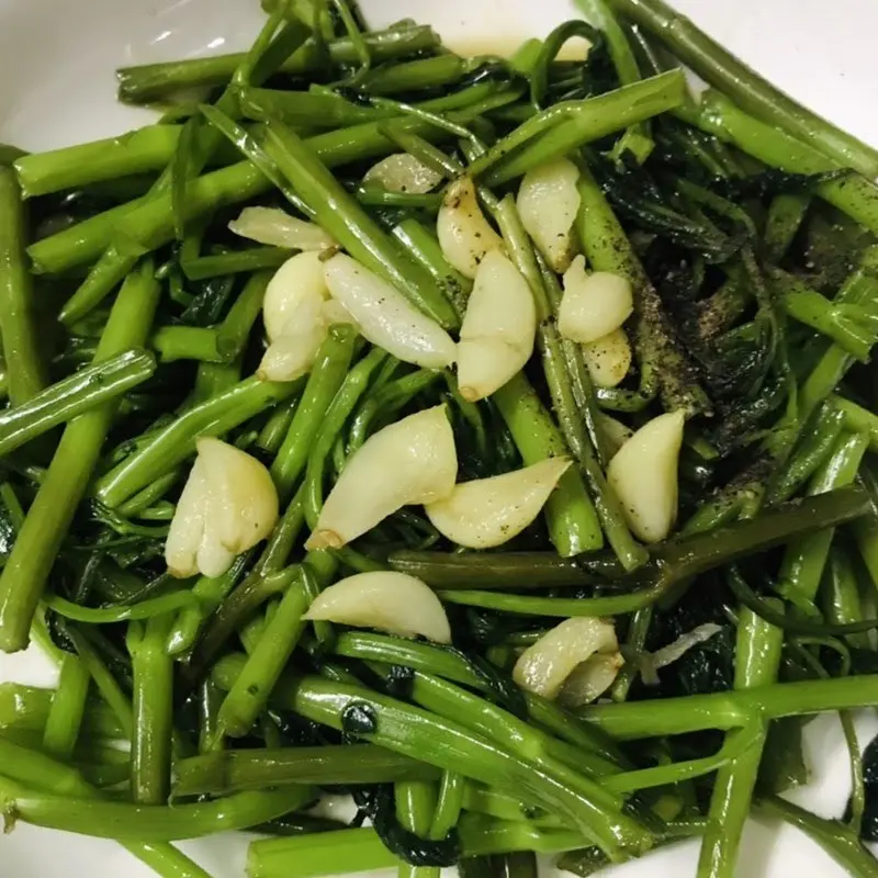 Hình ảnh Rau Muống Xào Tỏi