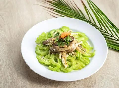 Hình ảnh Khổ Qua Xào Nấm