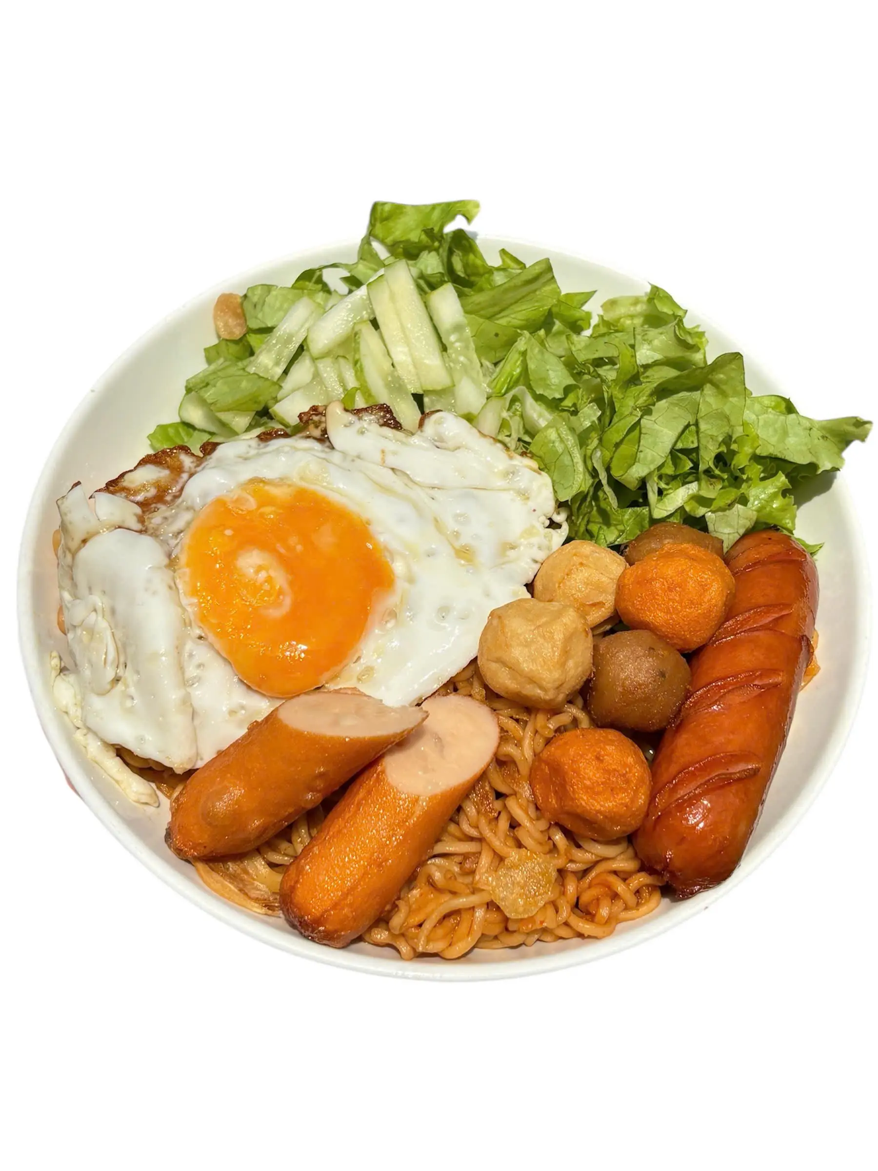 Hình ảnh Mì trộn Indomie đặc biệt full topping