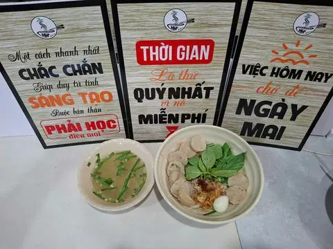 Hình ảnh mì tươi khô bò viên