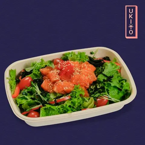 Hình ảnh Salad cá hồi sốt cay
